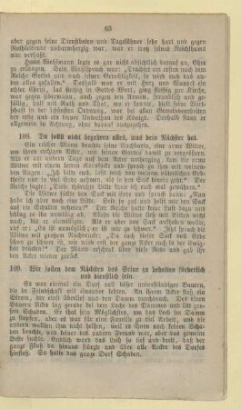 108. Du sollst nicht begehren alles, was dein Nächster hat