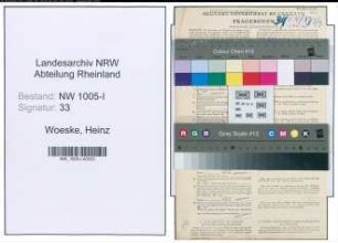 Entnazifizierung Heinz Woeske , geb. 31.07.1907 (Damenfriseur)