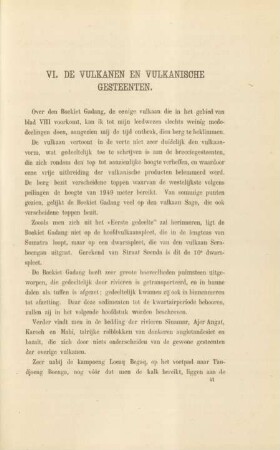 VI. De vulkanen en vulkanische gesteenten