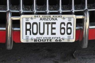 Autokennzeichen aus dem US Bundesstaat Arizona : Autokennzeichen eines US Bundesstaates, aufgenommen im August 2012 in Las Vegas