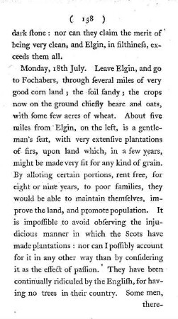 Fochabers- Gordon Castle- and Strictures on the general Mode of planting Trees in Scotland