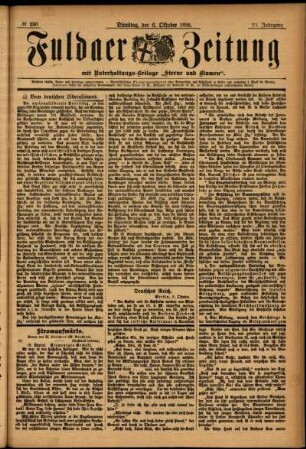 Ausgabe vom Dienstag, den 06. Oktober 1896.