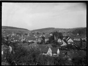 Adelsheim Ortsansicht von Südwesten - Südteil des Ortes