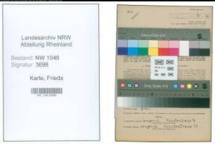 Entnazifizierung Frieda Karte , geb. 23.08.1893 ()