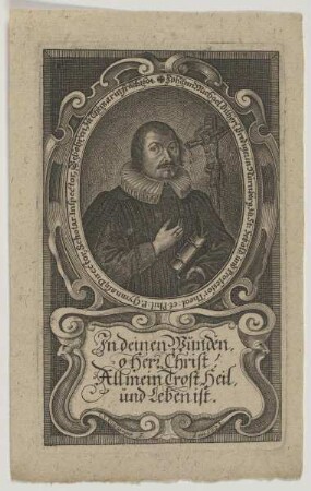 Bildnis des Johann Michael Dilherr