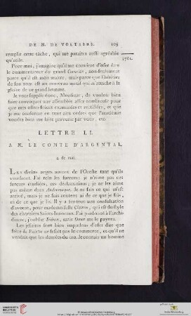 (Lettre LI - LX)