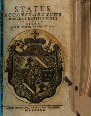 Status ecclesiasticus Dioecesis Ratisbonensis. 1791