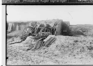 Zerstörter britscher Tank, Typ Mark