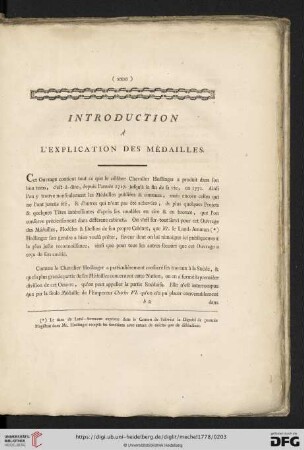 Introduction à l'Explication des Médailles