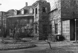 Dresden-Neustadt, Antonstraße 1. Villa Augustin. Gartenanicht
