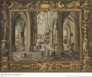 Das Innere der Antwerpener Liebfrauenkathedrale am Tage