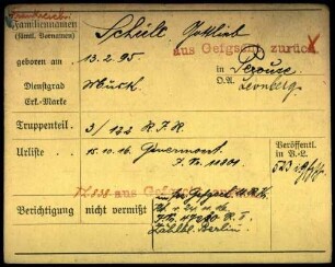 Schüle, Gottlieb - Karl
