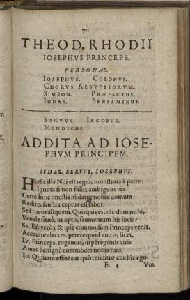 Josephus Princeps