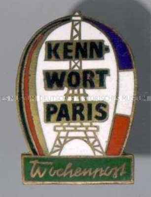 "Wochenpost", Solidaritätsaktion mit Pariser Kindern