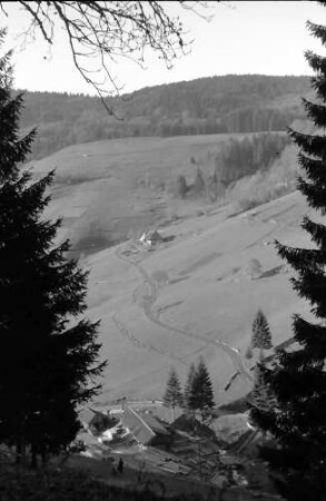 Aftersteg: Blick von oben auf Aftersteg