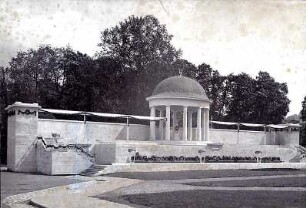 Fischer, Theodor; München, Ausstellungspark Theresienhöhe; Ausstellungsgestaltung Raum Prof. Fischer - Ansicht