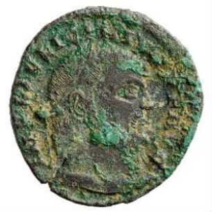 Münze, Follis, 315 - 316 n. Chr.