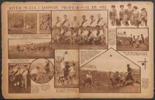 River Plate, campeón profesional de 1932 [Fotografías]
