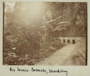 Rio Janeiro, Corcovado, Wasserleitung
