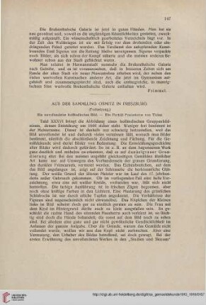 2: Aus der Sammlung Osmitz in Preszburg, [3]