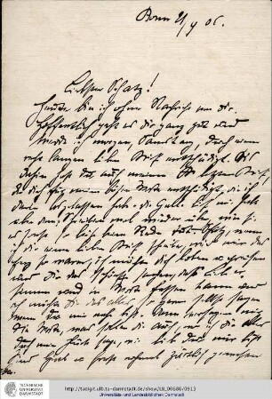 Brief vom 21.09.1906