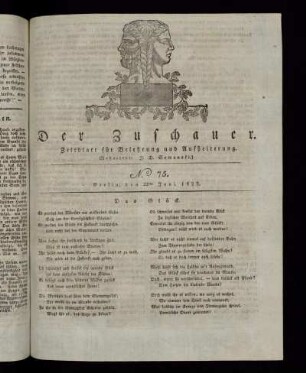 No. 75 - 22. Juni 1822