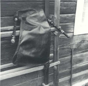 Dudelsack : Volksmusik - Interpreten und Instrumente. Ort: Trjebin/ Trebendorf. Dudelsack