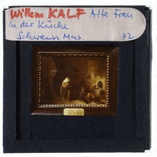 Kalf, Alte Frau in der Küche