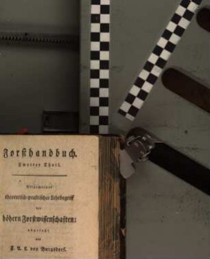 Forsthandbuch : Allgemeiner theoretisch-praktischer Lehrbegriff sämtlicher Försterwissenschaften, 2 : Nebst sechs Tafeln