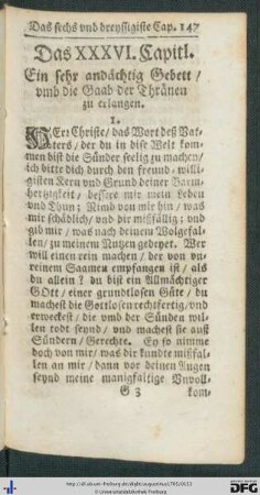 XXXVI - XLI.