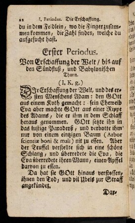 22-28, Erster Periodus