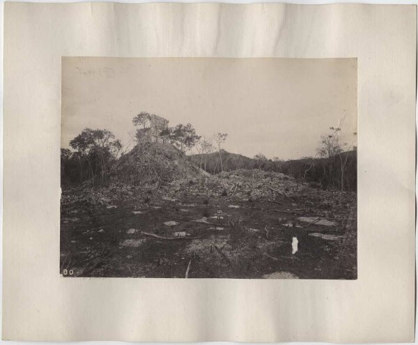 "Tempel von Mound Nr.16."