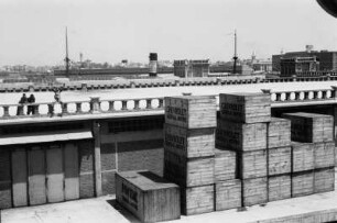 Reisefotos Orient. Haifa. Verladekai im Hafen