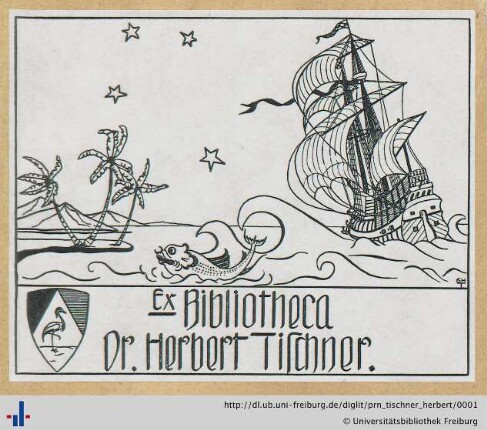 Exlibris (Aus: UB Freiburg, TM 2015/130)