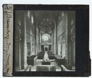 Braunschweig, Dom : Innenansicht, Langhaus, Mittelschiff
