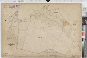 Oberkirchen (Schmallenberg), Flurbereinigung Oberkirchen, Bl. 5 Zuteilungskarte Flur 5
