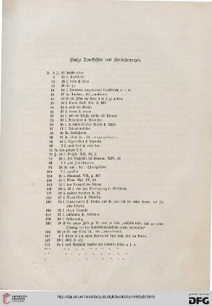 Druckfehler und Verbesserungen