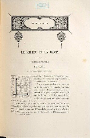 La Civilisation des Arabes : ouvrage illustré