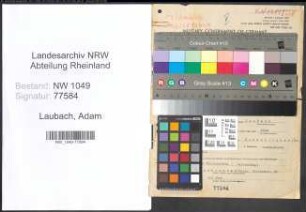 Entnazifizierung Adam Laubach , geb. 23.11.1894 (Arbeiter)