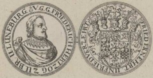 Bildnis des Friederich, Herzog von Braunschweig-Lüneburg