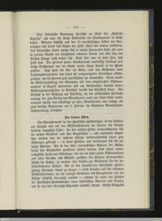 Im fernen Osten