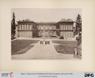 No. 404. Firenze - Palazzo Pitti dal Giardino Boboli