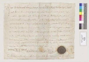 König Otto I. schenkt dem Kloster St. Emmeram unter der Leitung des verstorbenen Bischof Isangrims von Regensburg die Orte Helfendorf und [Nieder-]Neuching. S=A