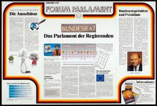 "Forum Parlament - Bundesrat Das Parlament der Regierenden" Herausgeber: Sekretariat des Bundesrates, Bonn