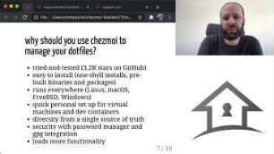 chezmoi: manage your dotfiles across multiple, diverse machines, securely.