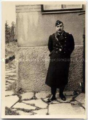 Franz-Albert Petz in Uniform