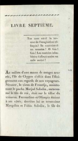 Livre Septième.