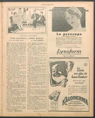Con patente, como perro : Bocetos porteños