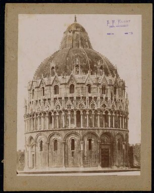 Baptisterium, Pisa: Außenansicht