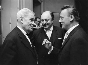 Fritz Kortner Gyula Trebitsch Hermann Höhn
